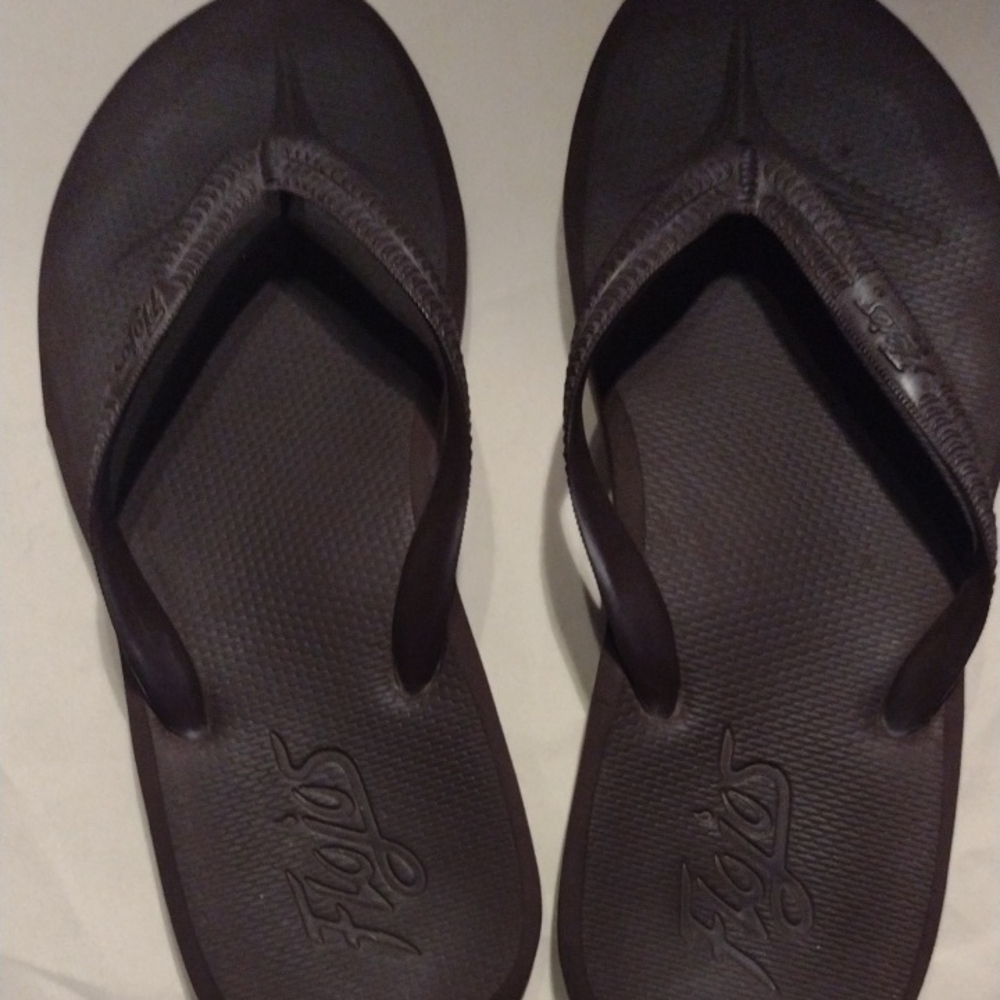 Brown Flip Flops